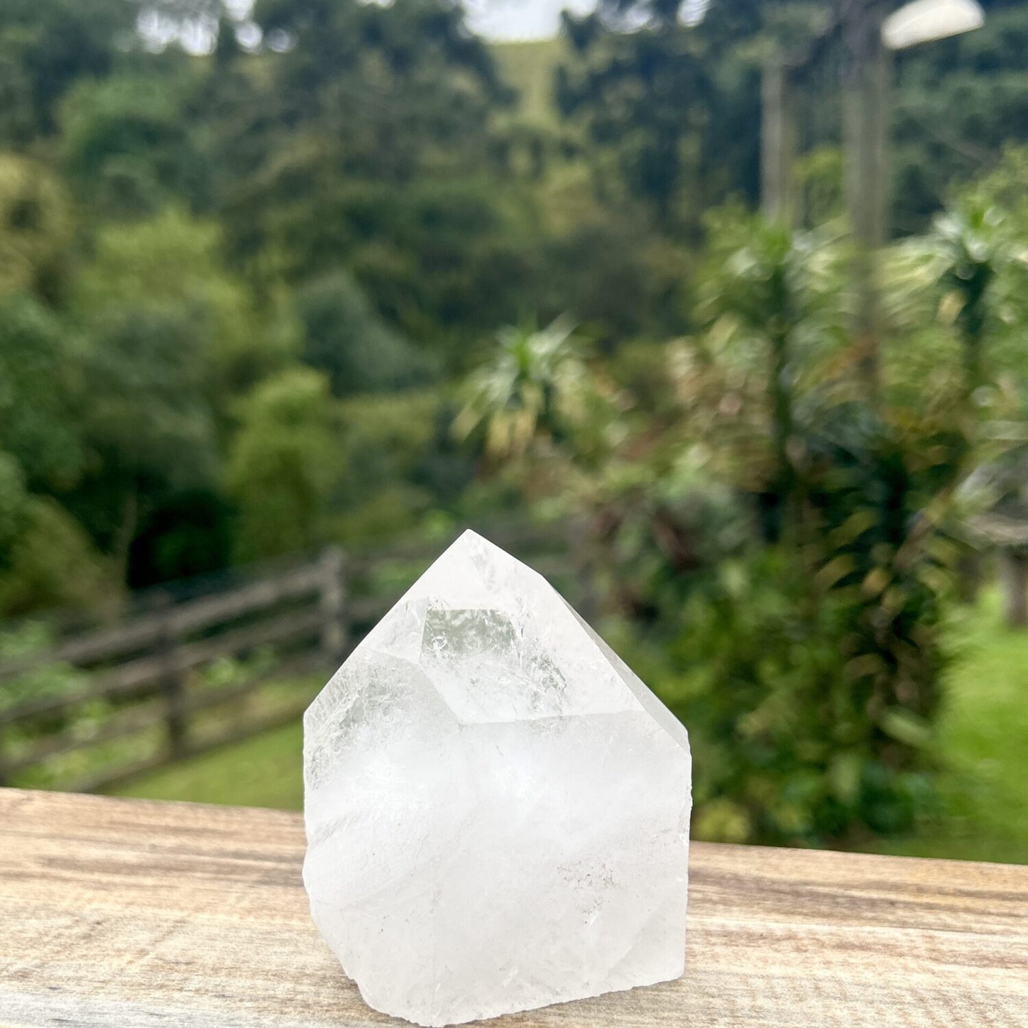 Ponta de Cristal (Quartzo Transparente)