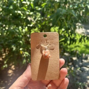 Pingente Calcita Laranja