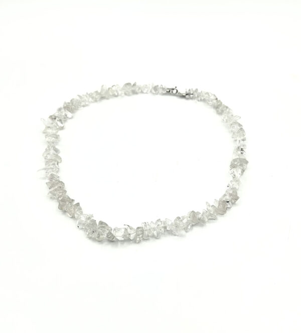 Choker Quartzo Transparente