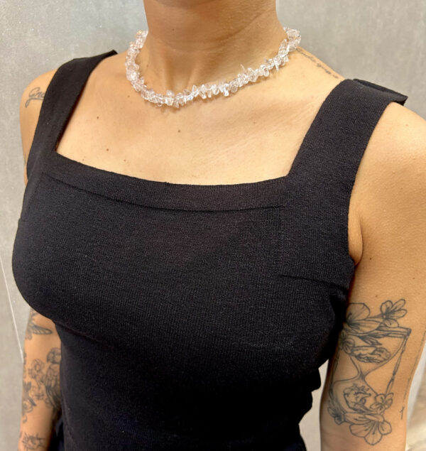 Choker Quartzo Transparente - Imagem 2