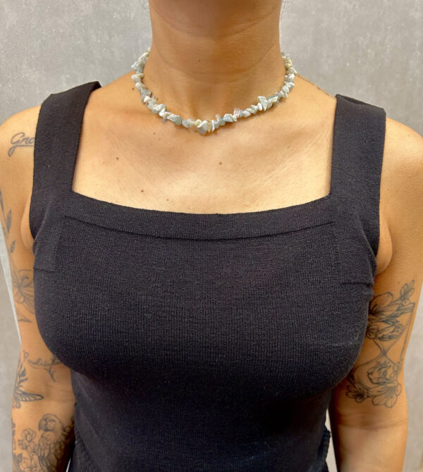 Choker Água Marinha - Imagem 2